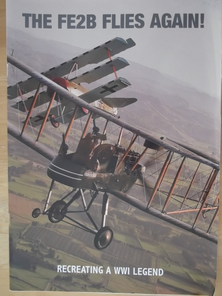 WINDSOCK Books THE FE2B FLIES AGAIN - RECREATING A WWI LEGEND